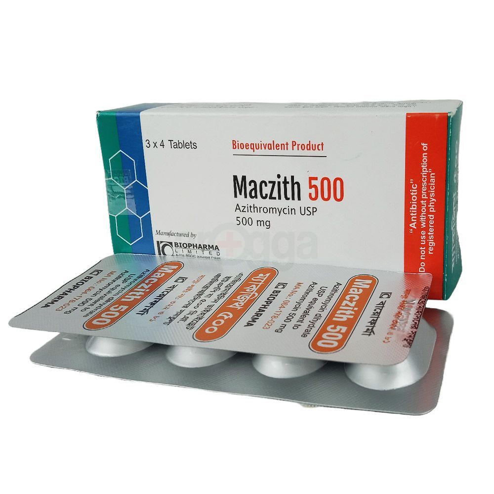 Maczith 500mg Tablet