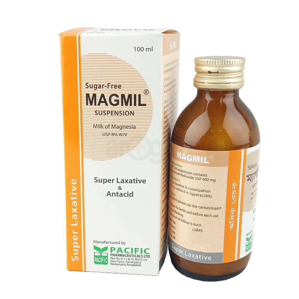 Magmil 100ml 400mg/5ml Suspension