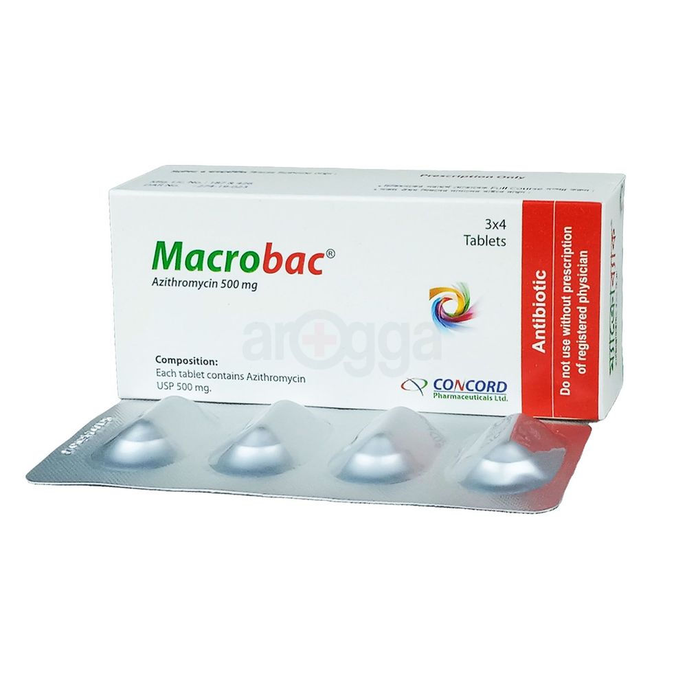 Macrobac 500mg Tablet