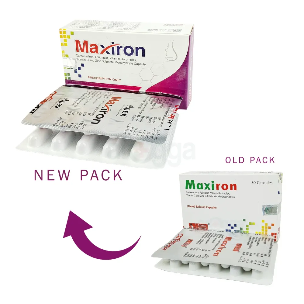 Maxiron price in Bangladesh | Arogga Online Pharmacy