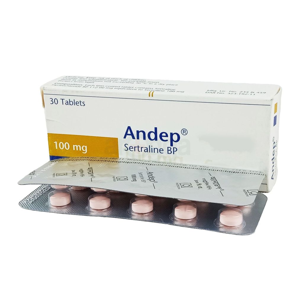 Andep 100mg Tablet