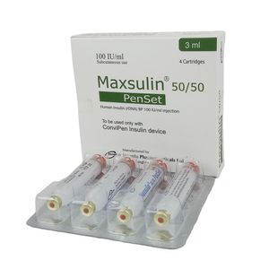 Maxsulin 50/50 100IU Penset 100IU/ml Injection