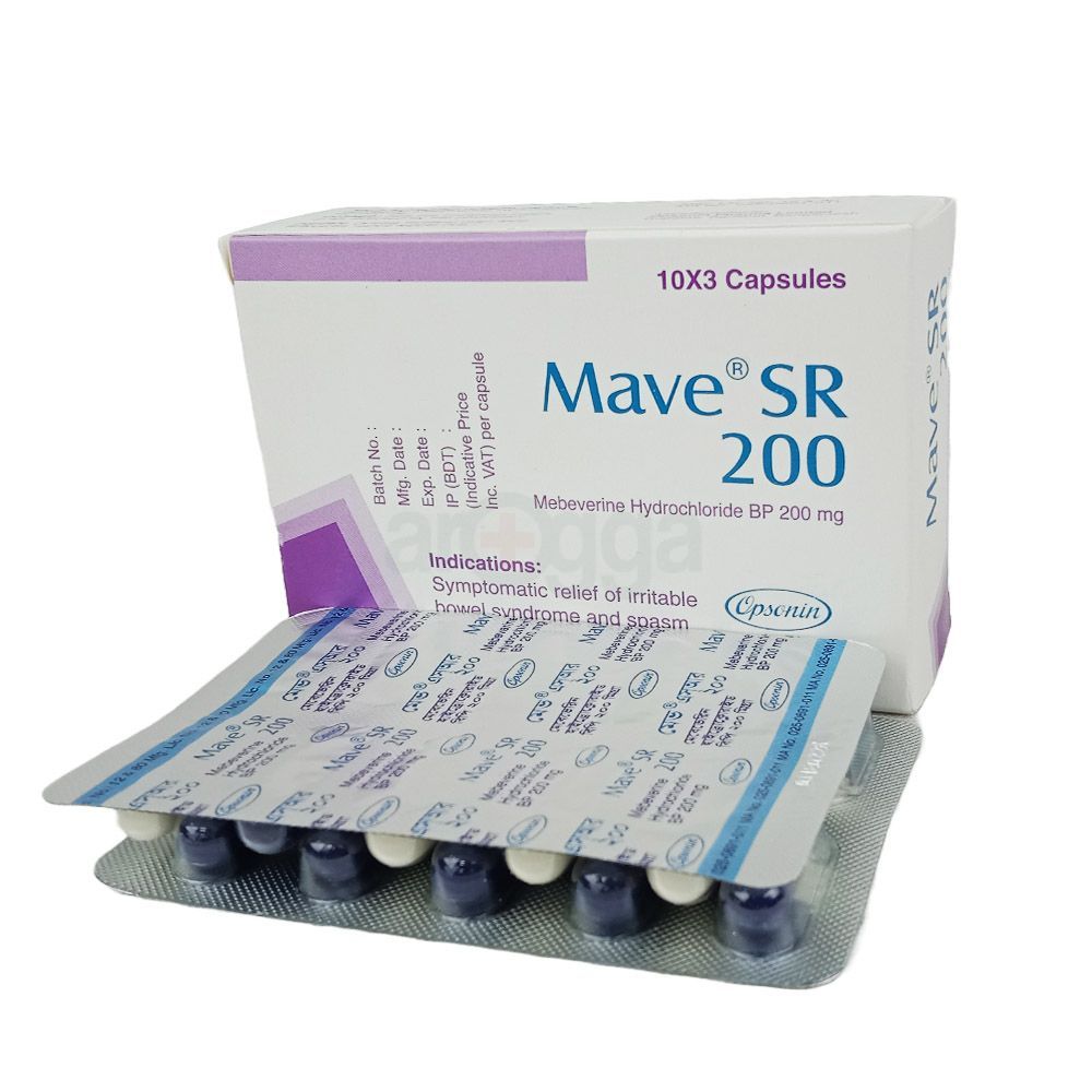 Mave SR 200mg Capsule