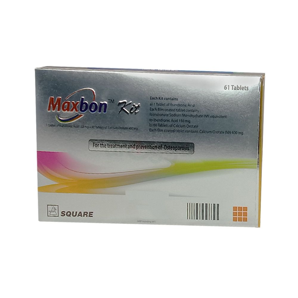 Maxbon Kit 150mg+400mg Tablet