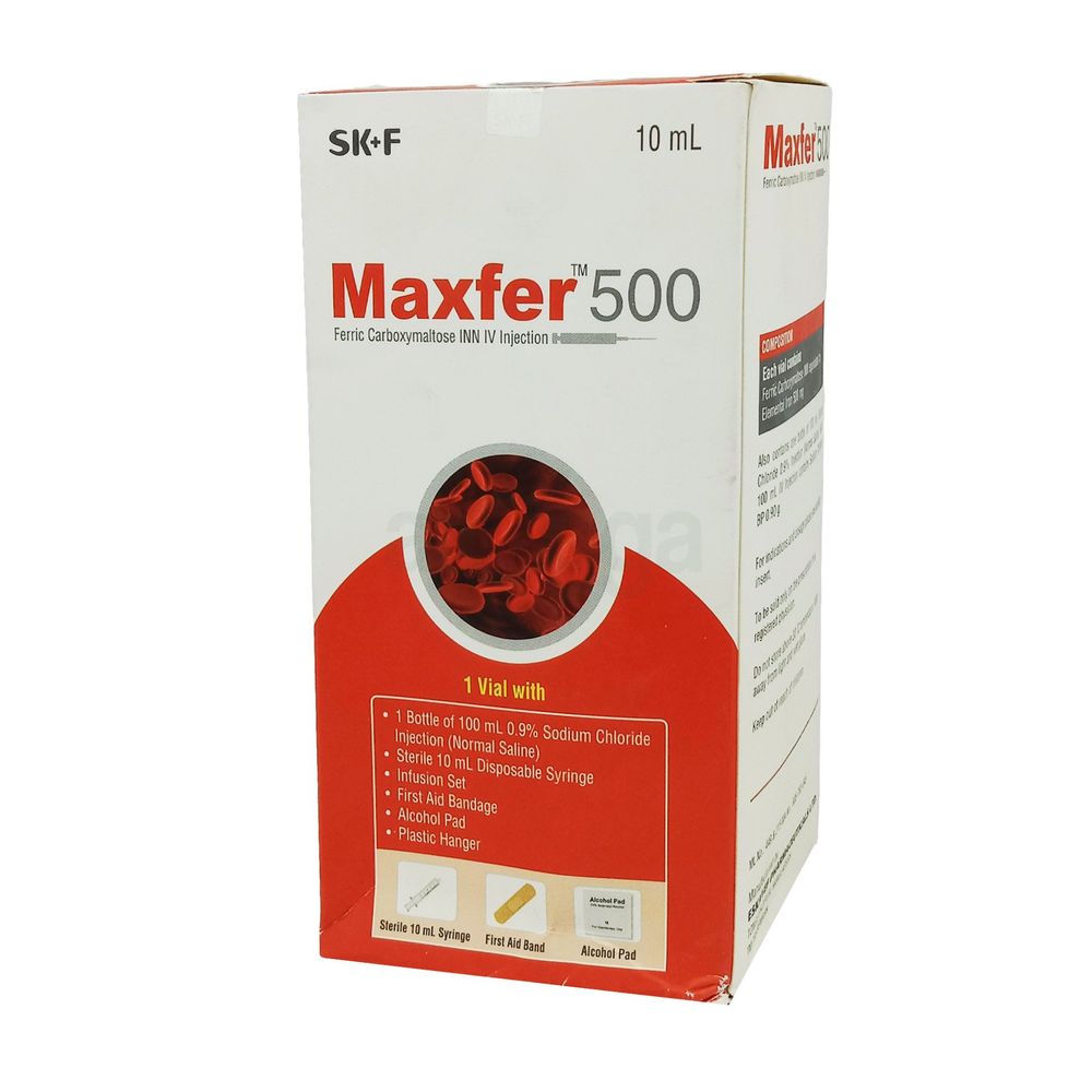 Maxfer 500mg IV 500mg/10ml Injection