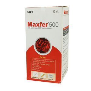 Maxfer 500mg IV 500mg/10ml Injection