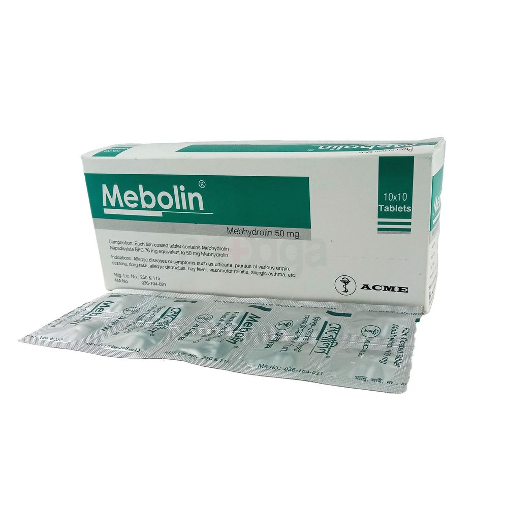 Mebolin 50mg Tablet