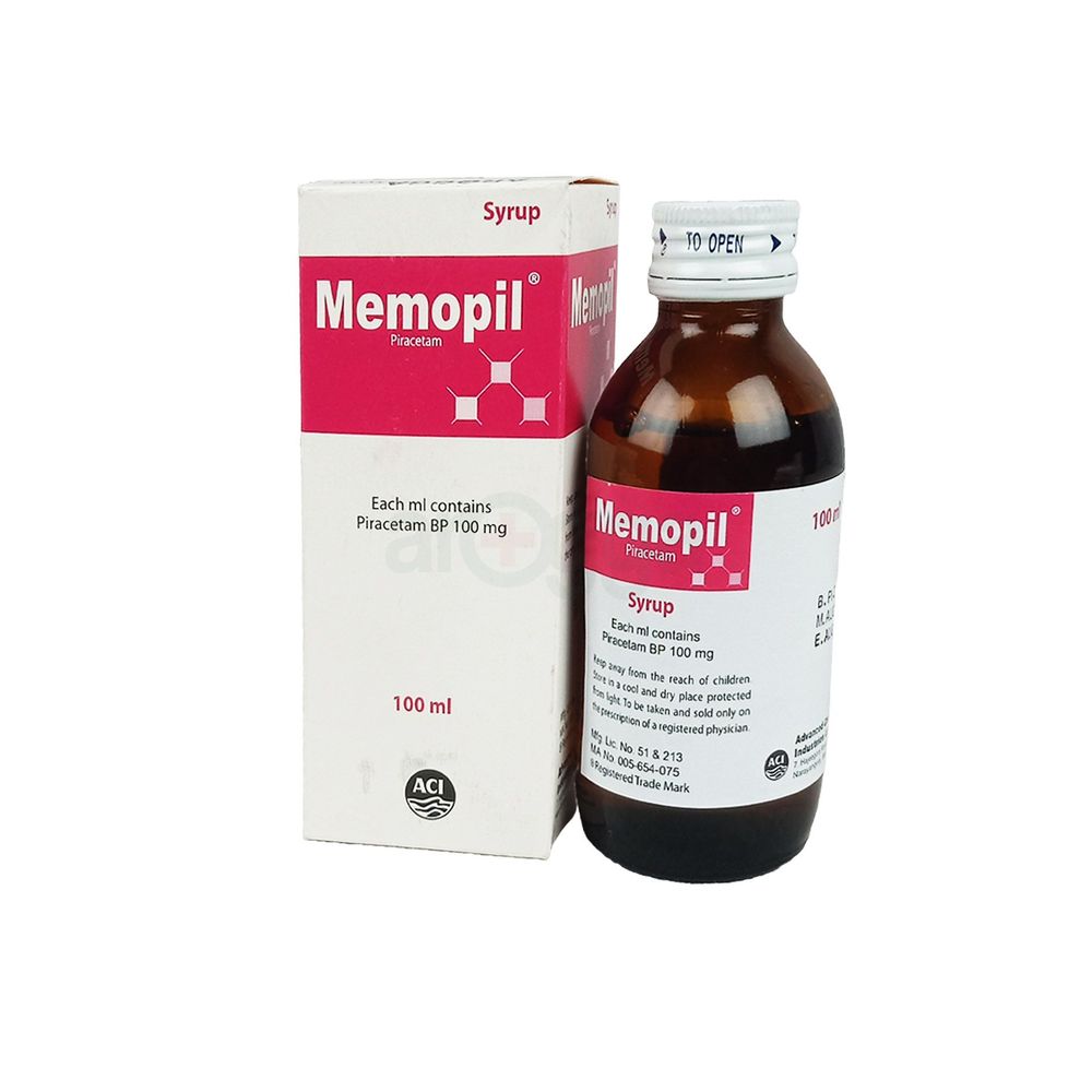 Memopil 500mg/5ml Syrup