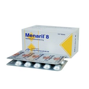 Menaril 8mg tablet