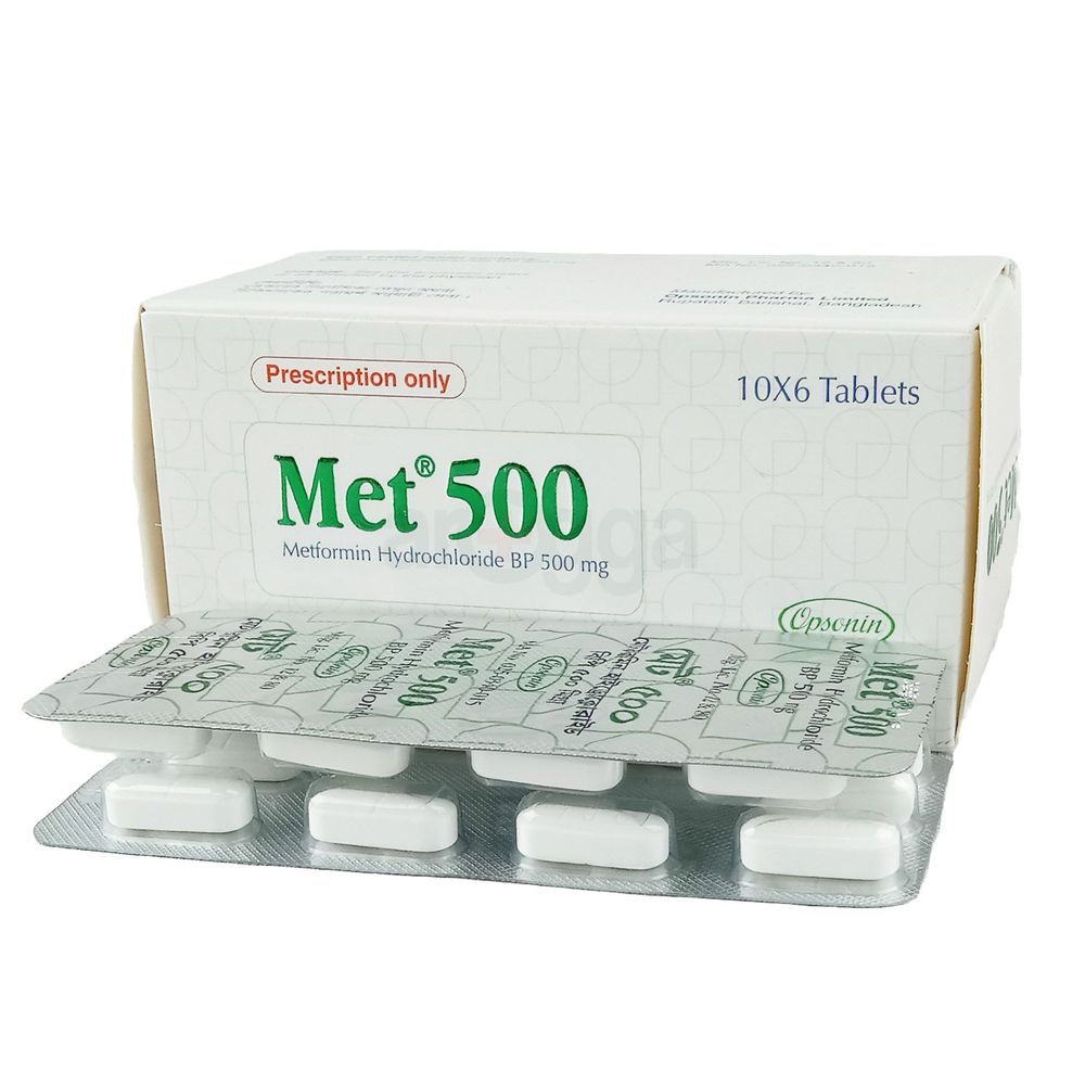 Met 500mg Tablet