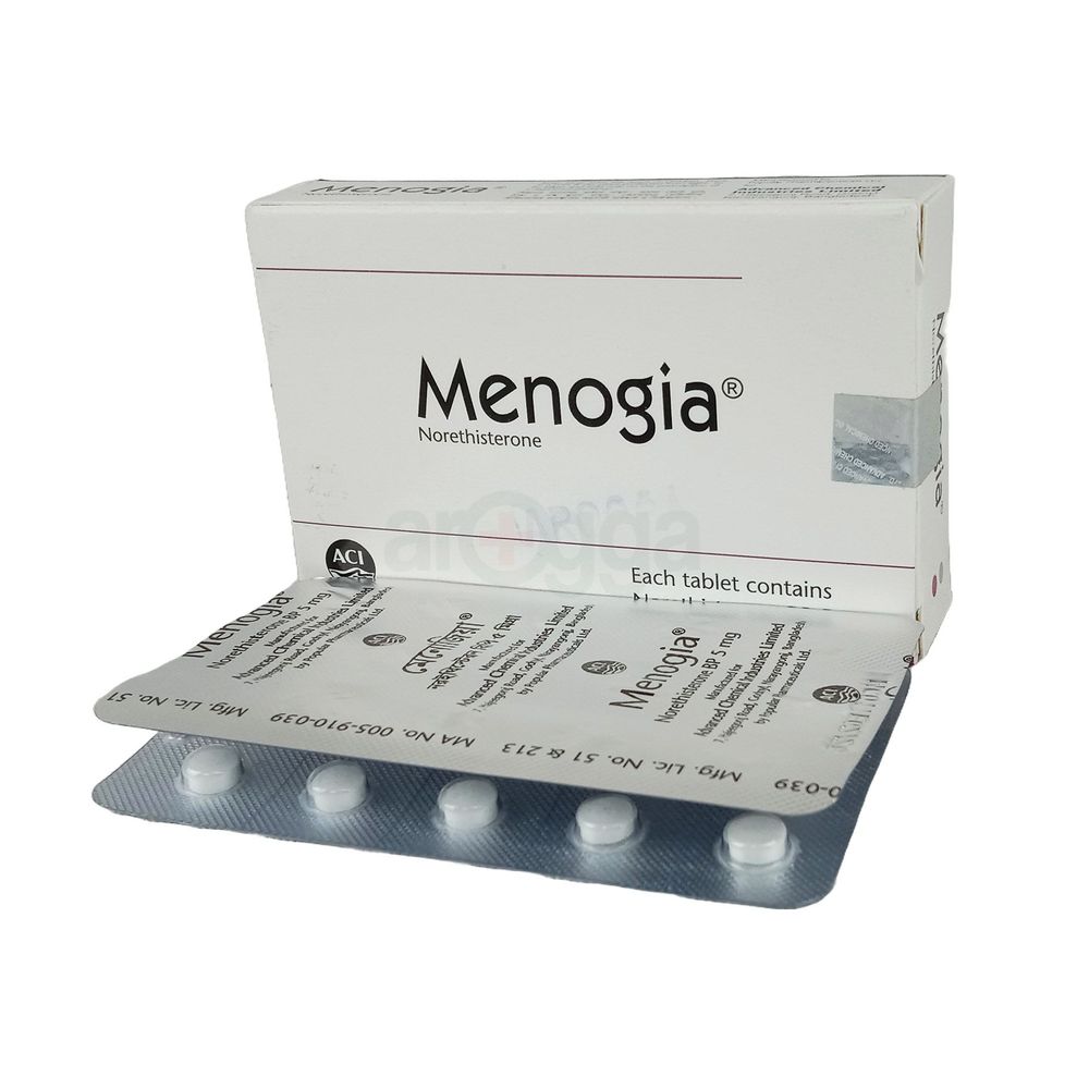 Menogia 5mg Tablet