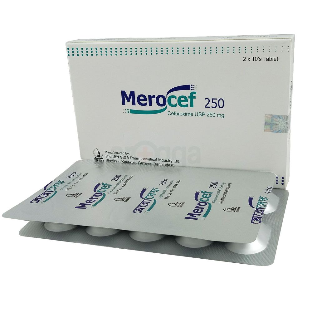 Merocef 250mg Tablet