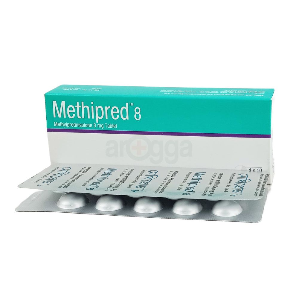 Methipred 8mg Tablet