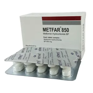 Metfar 850mg Tablet