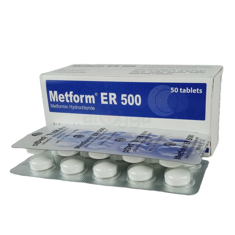 Metform ER 500mg Tablet