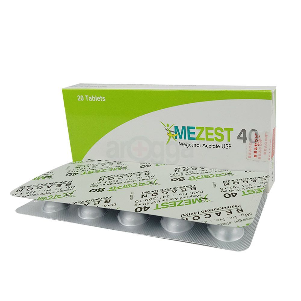 Mezest 40mg Tablet