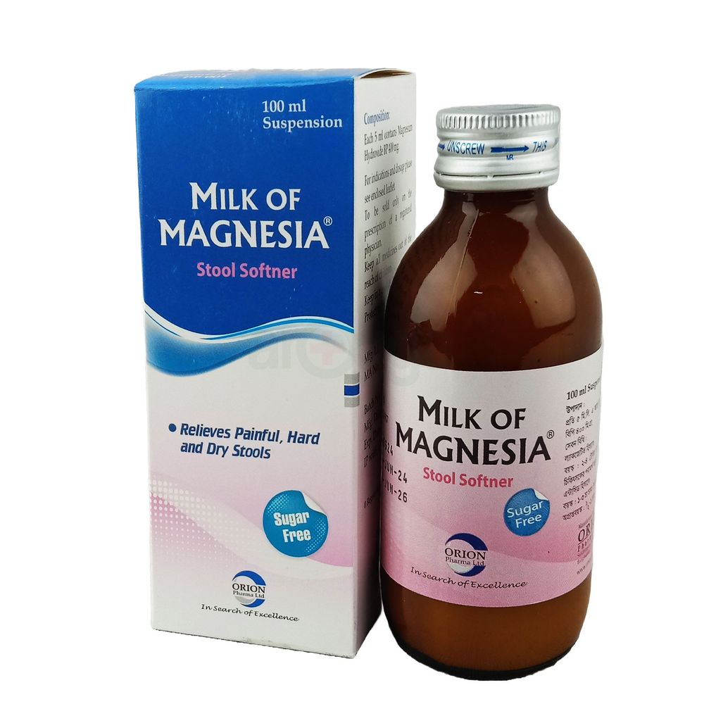 Milk Of Magnesia 100ml Syrup