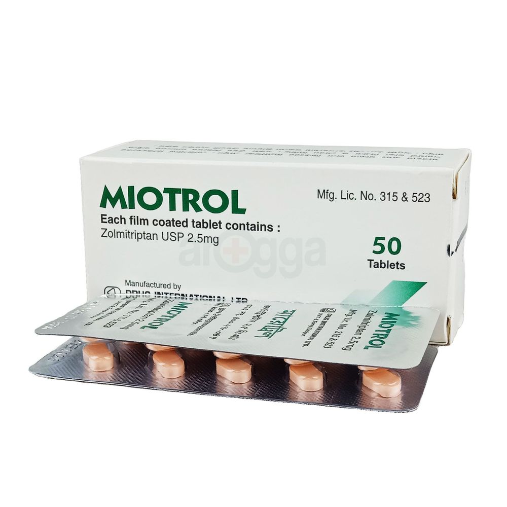 Miotrol 2.5mg Tablet