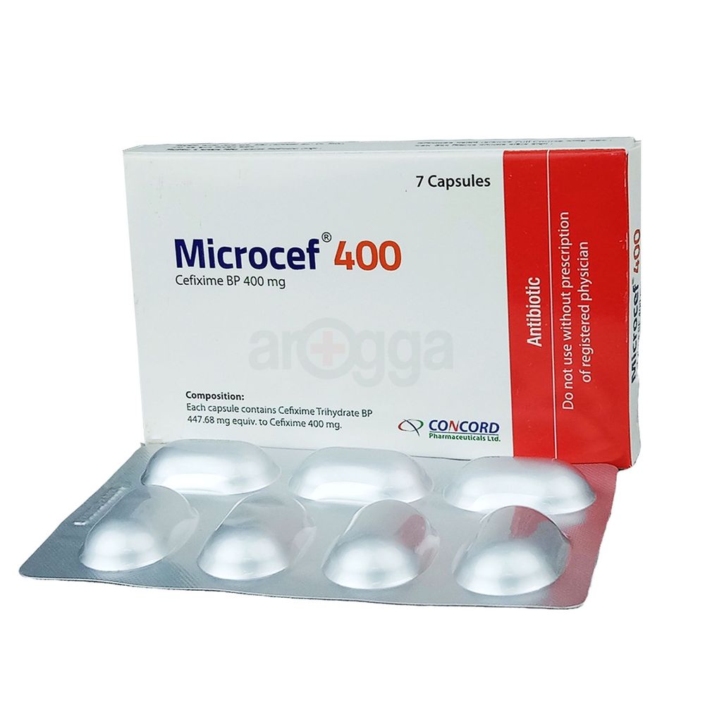 Microcef 400mg Capsule