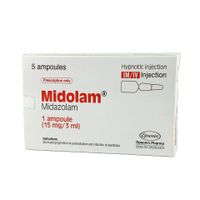 Midolam 15mg/3ml Injection