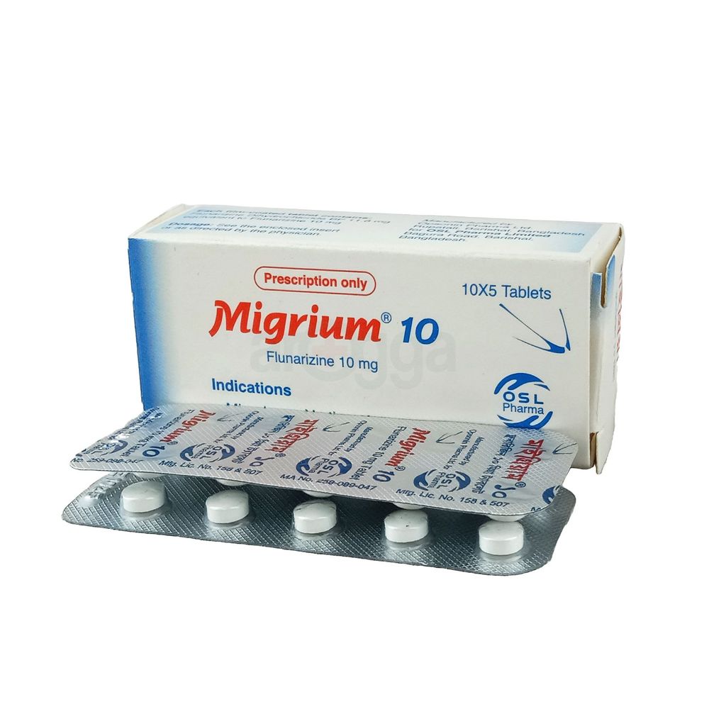 Migrium 10mg Tablet