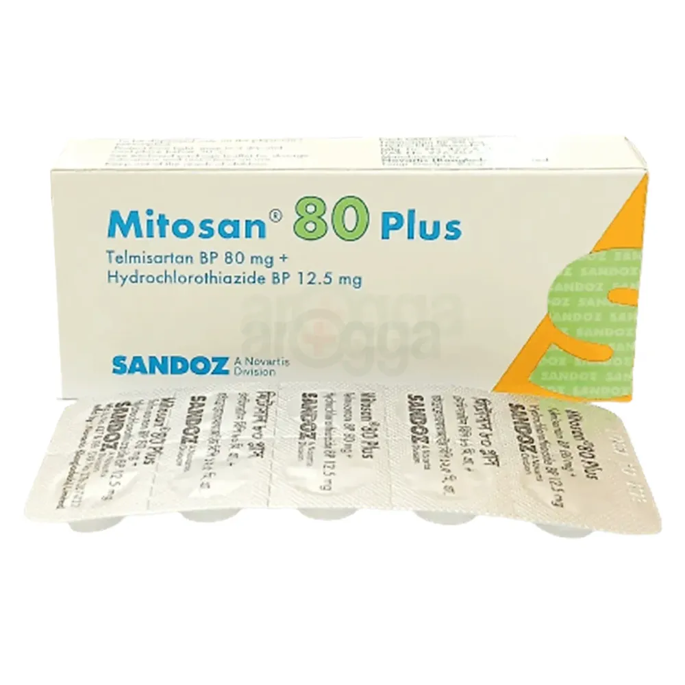 Mitosan Plus 80 12.5mg+80mg Tablet