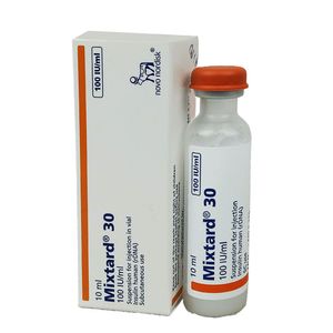 Mixtard 30 Vial 100IU/ml Injection