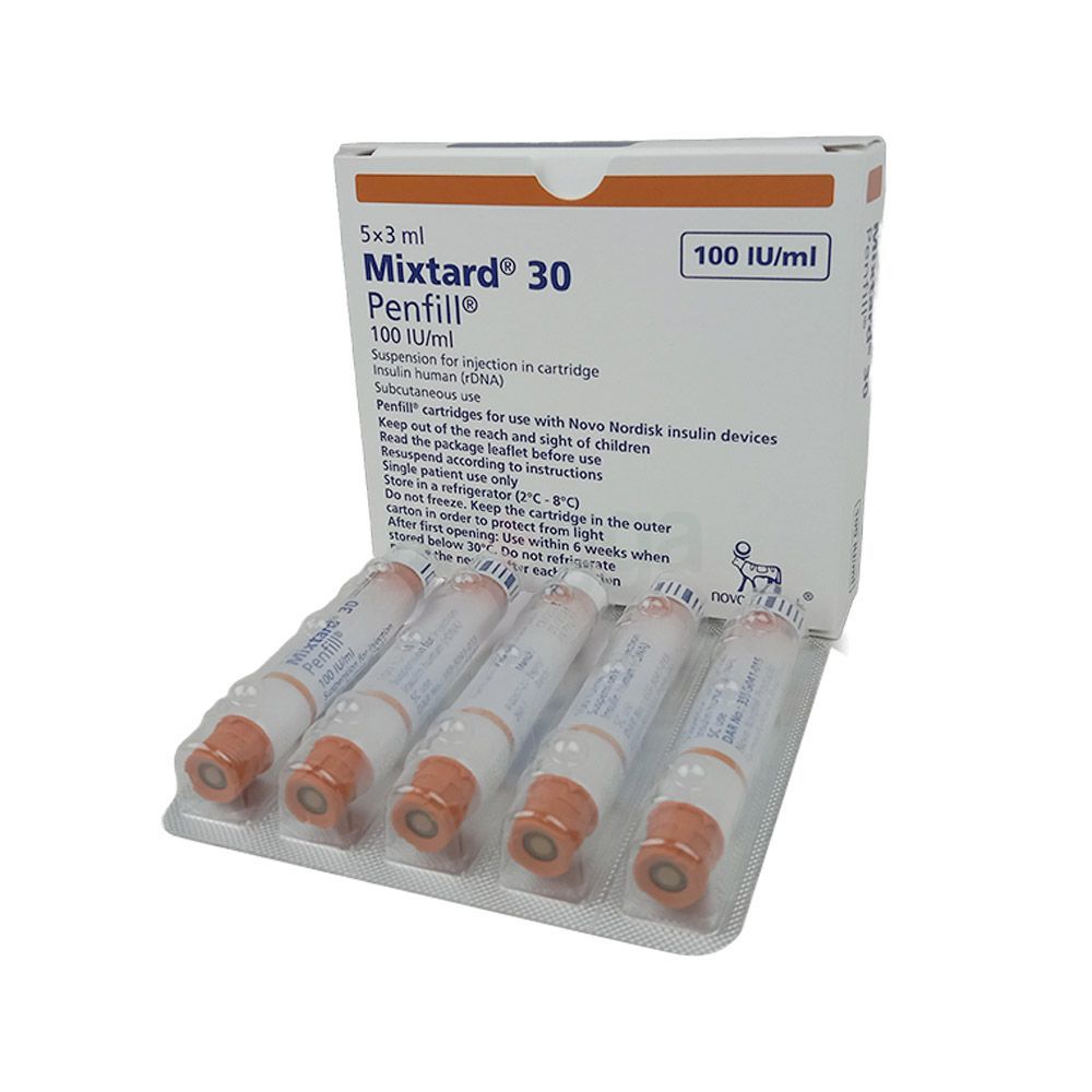 Mixtard 30 Penfill 100IU/ml Injection