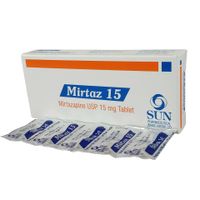 Mirtaz 15mg Tablet