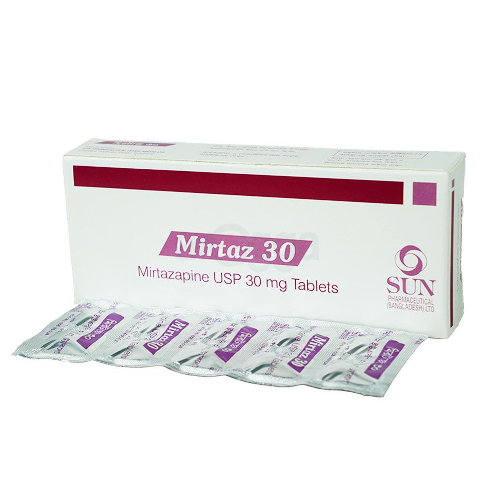 Mirtaz 30mg Tablet