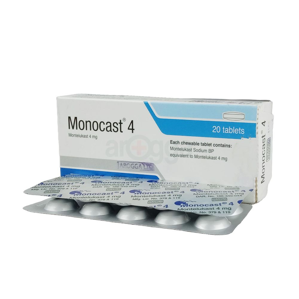 Monocast 4mg Tablet