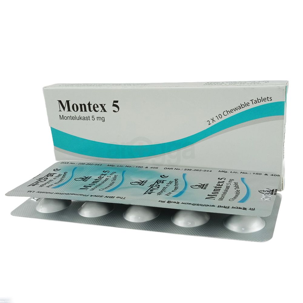 Montex 5mg Tablet