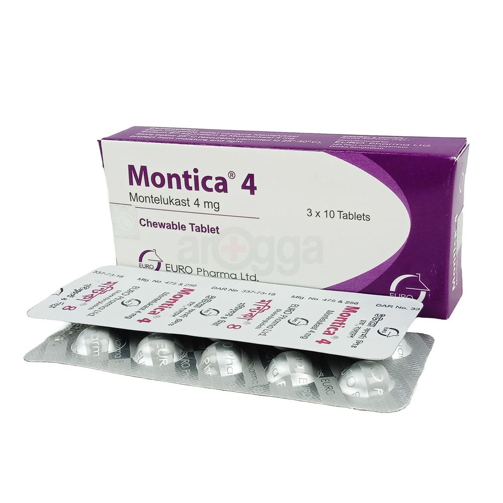 Montica 4mg Tablet