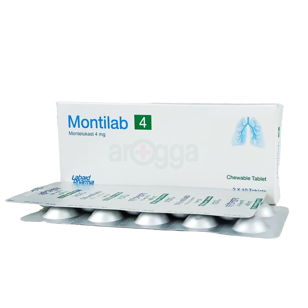 Montilab 4mg Tablet