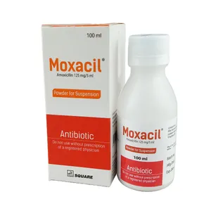 Moxacil 100ml Syrup 125mg/5ml Powder for Suspension