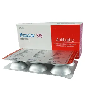 Moxaclav 375 250mg+125mg Tablet