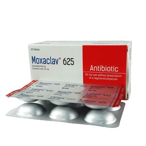 Moxaclav 625 500mg+125mg Tablet