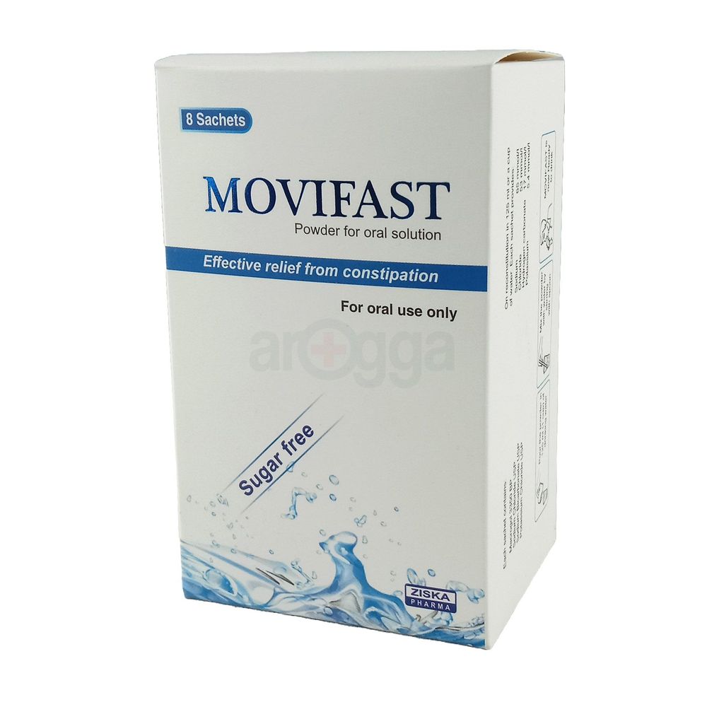 Movifast Sachets 13.125gm+350.7mg+178.5mg+46.6mg Powder
