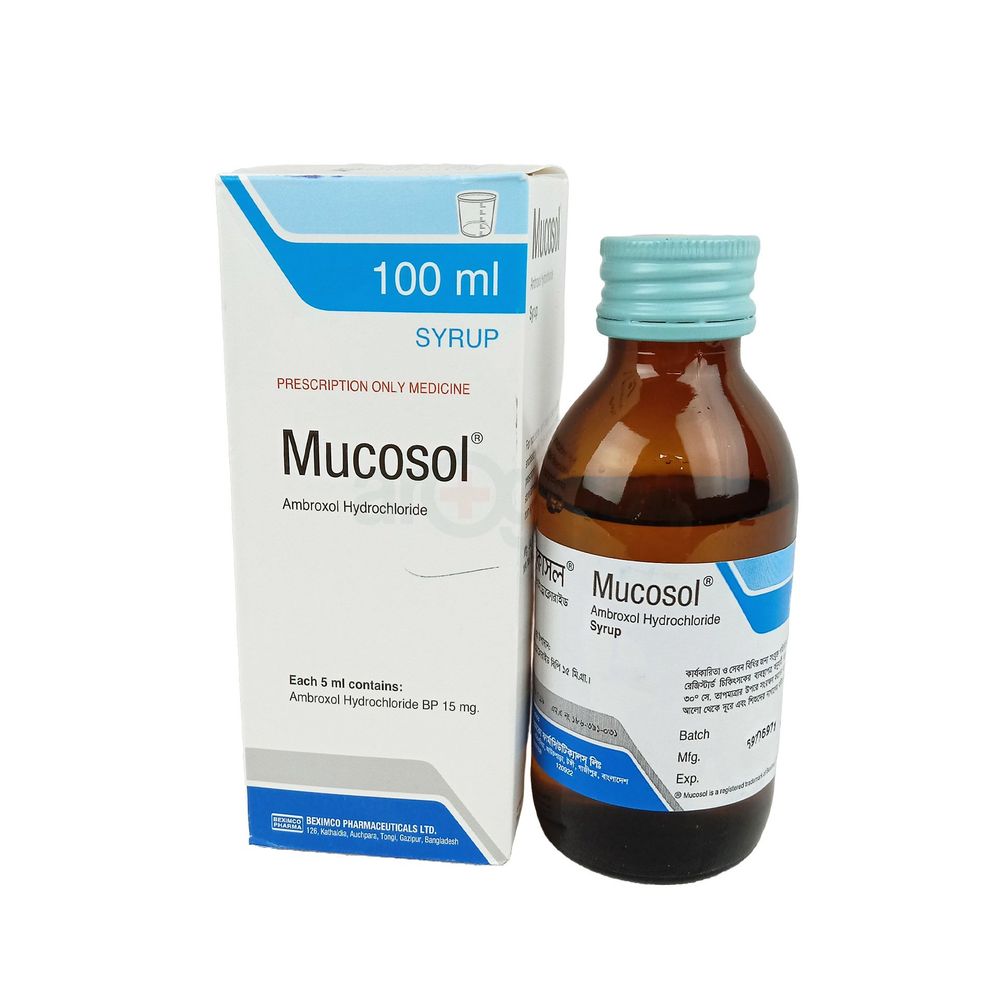 Mucosol 15mg/5ml Syrup