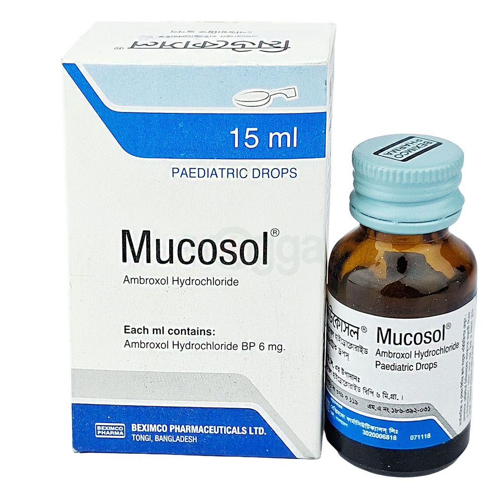 Mucosol 15mg/5ml Syrup