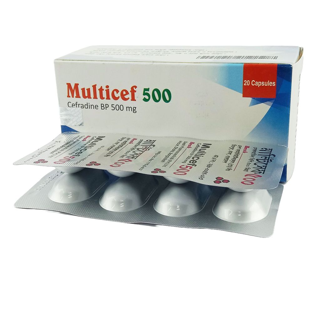 Multicef 500mg Capsule