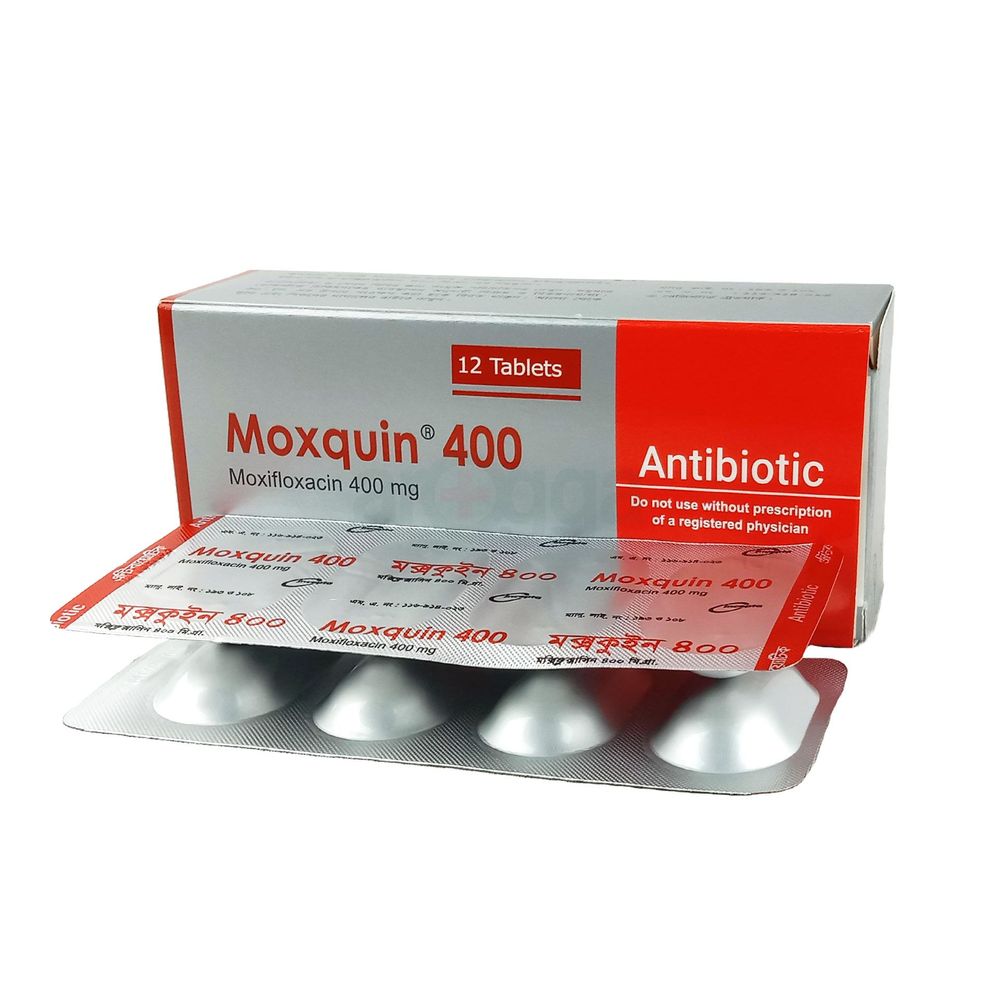 Moxquin 400mg Tablet