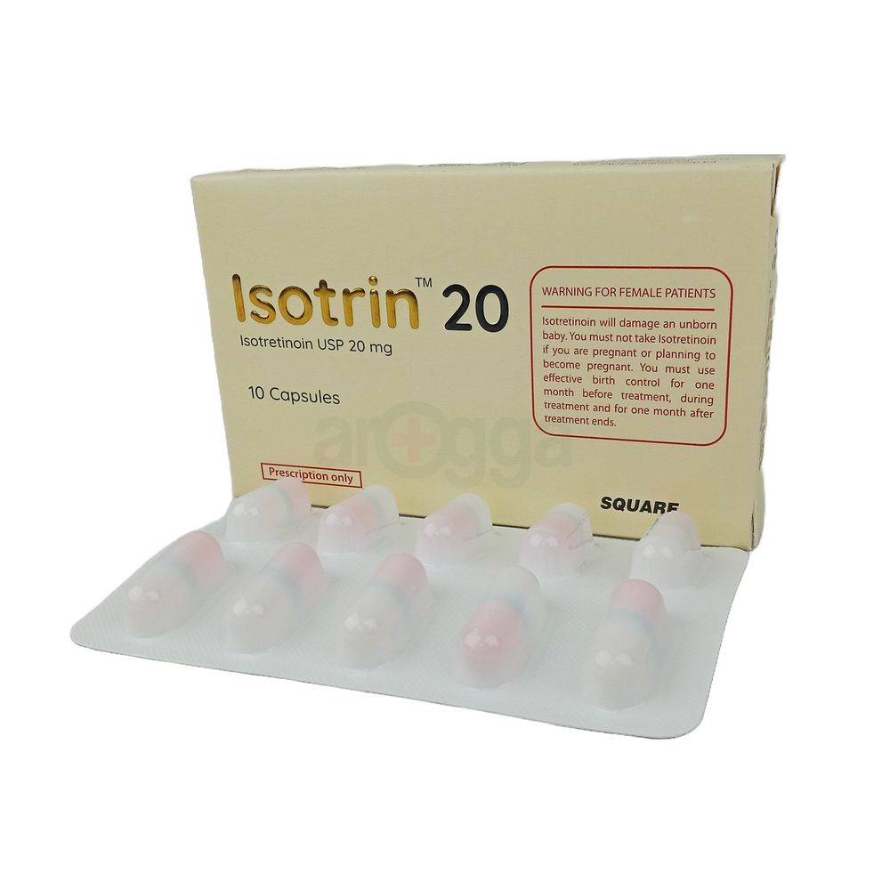 Isotrin 20mg Capsule