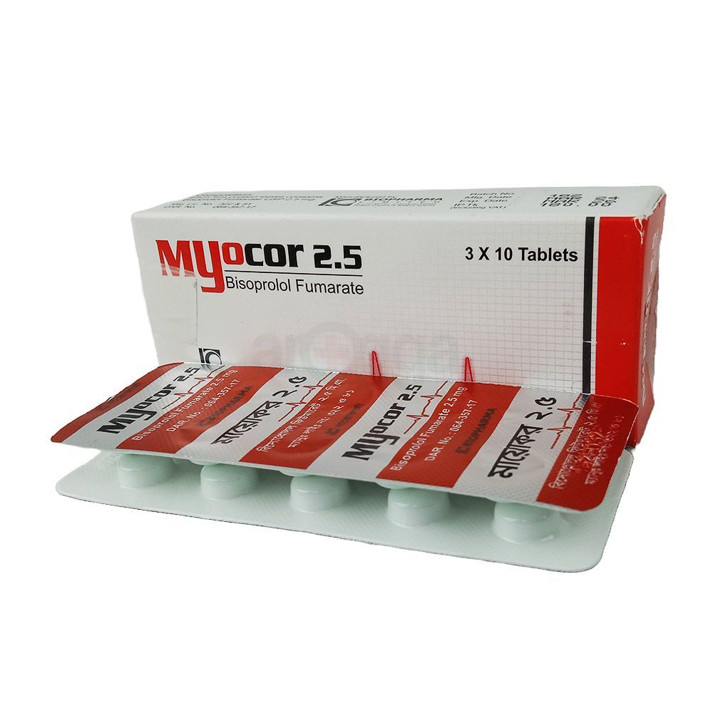 Myocor 2.5 2.5mg Tablet