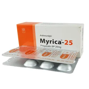 Myrica 25 (7) 25mg Capsule