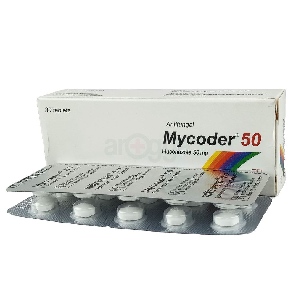 Mycoder 50mg Tablet