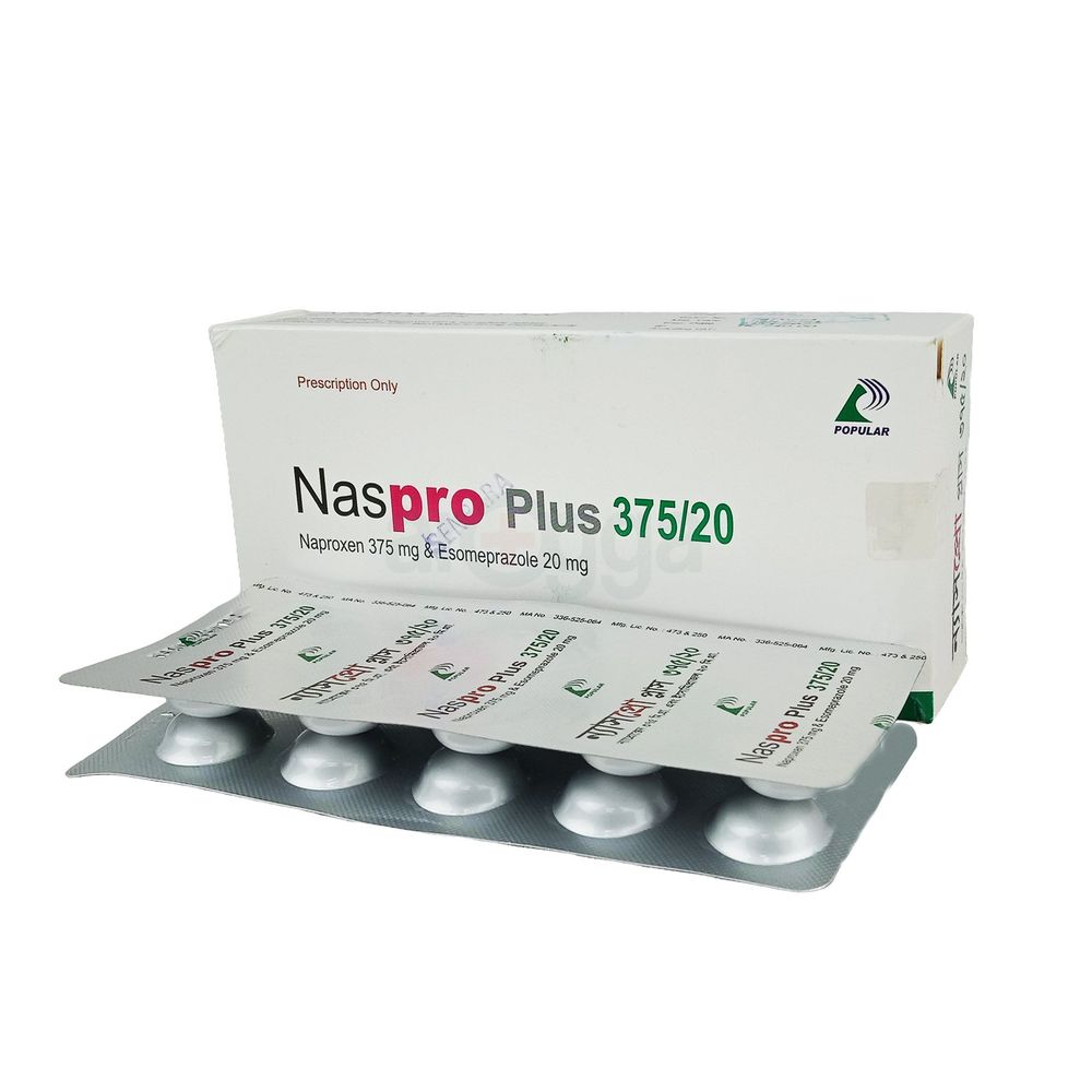 Naspro Plus 375 20mg+375mg Tablet