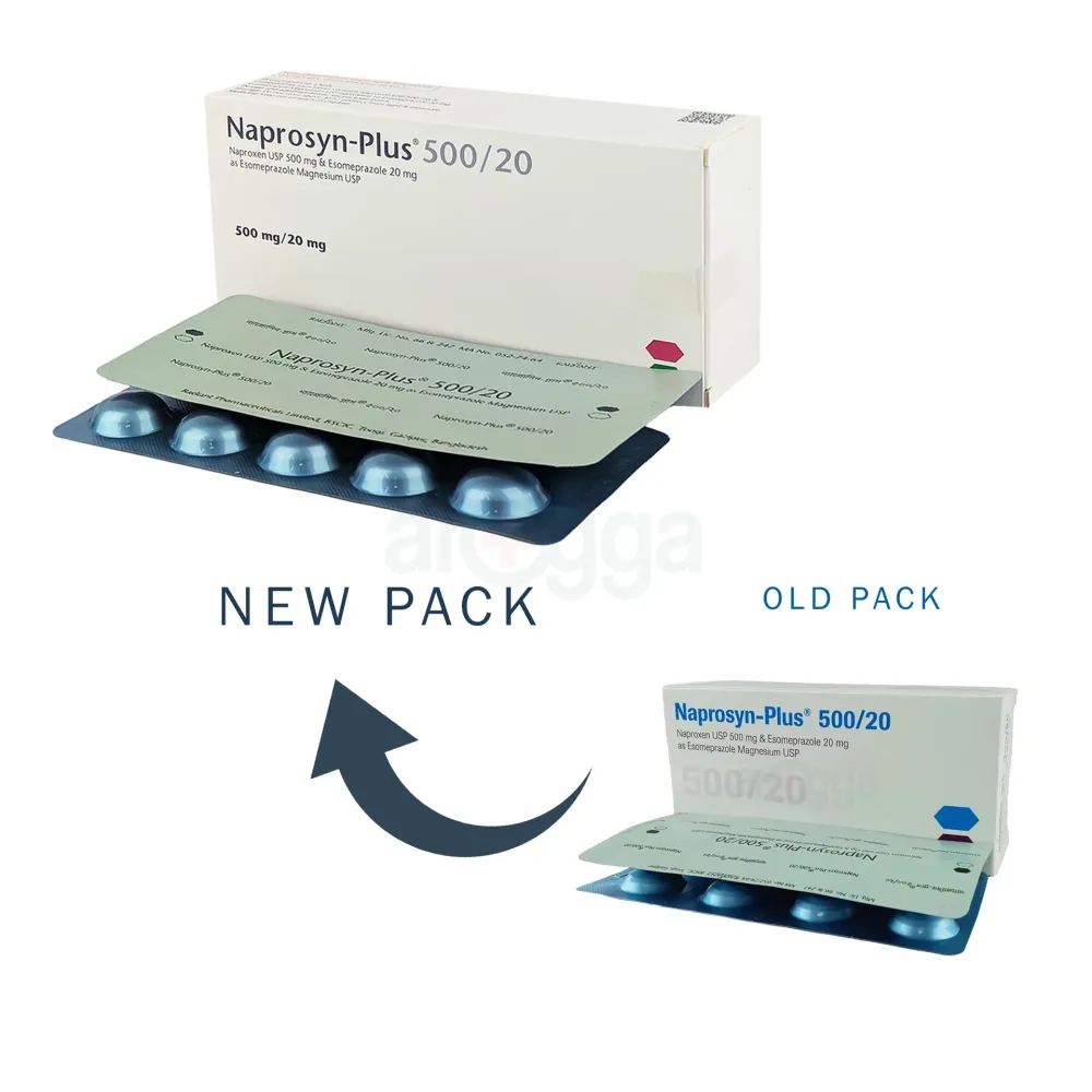 Naprosyn Plus 500 20mg+500mg Tablet