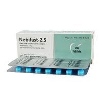 Nebifast 2.5 2.5mg Tablet
