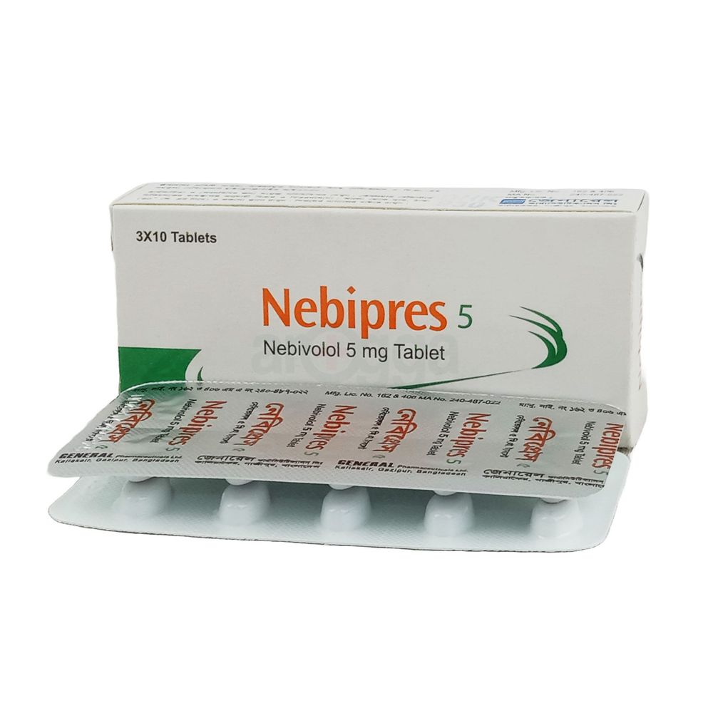 Nebipres 5mg Tablet